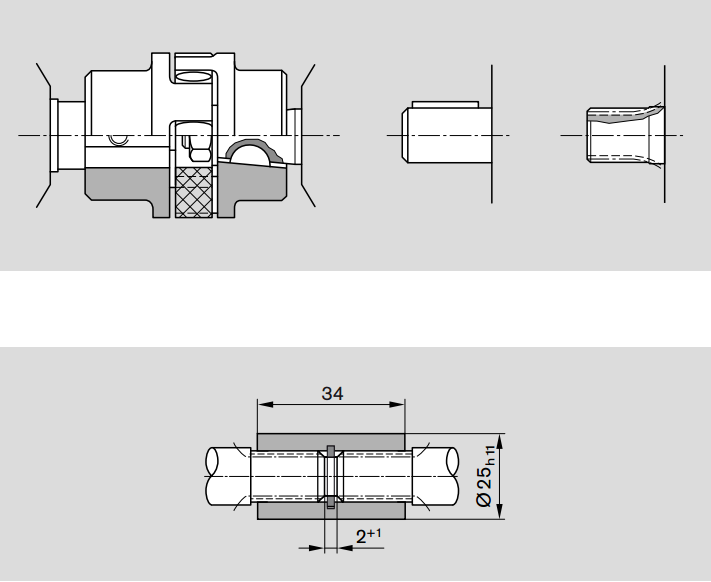 力士樂AZPJ系列齒輪泵的傳動布置